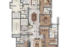 融创外滩壹号院次新豪宅,业主居住没有三个月,拎包入住没有问题