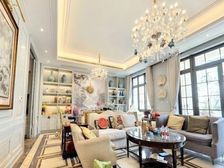 金地公园上城别墅 282.06平7居 南向豪华装修 视野无遮