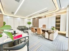 牛王庙地标丨24H空调,正对电梯口丨9隔30工位大气老总室