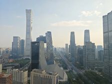 高区南向 正对央视 俯瞰国贸CBD 正对电梯 泰康金融中心