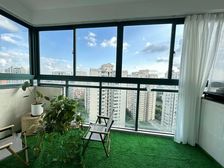 欲住琼楼玉宇,今在丝庐花语,板式南北通.三房,赠送大露台车位