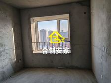 泰达桃城壹号 113平电梯好楼层,3居室 南北向毛坯