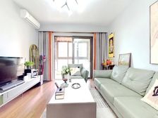 闹中取静 南北视野开阔无 全屋定制家具 保养好