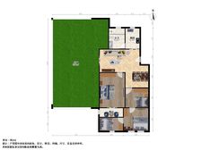 赠送120平露台,非1楼,精装修,有车位