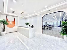 免佣!房东亏本价急租丨300平全套丨5室30工位丨新希望大厦