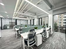 亚运村附近 万科奥林 精装办公室 双面采光 配套齐全 随时看