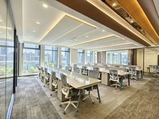 天府三街超大形象墙展示 24空调无加时!5隔间36工位