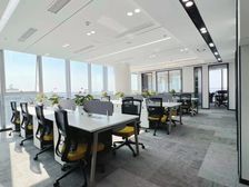 CBD国贸核心财富中心临地铁421平米全套办公家具精装5.8