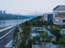 (头排江景洋墅)两江四岸沙滨路,1T2总高5楼,1楼带大花园