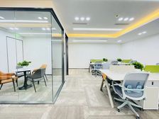 永安里商圈 华彬中心 精装带家具 正对电梯 视野开阔