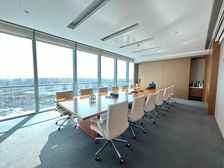 京城 国贸大望路 华贸高层1007平 企业总部全家具