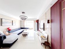 上北二环 友谊大街丽都河畔 楼头全明户型138平精装修