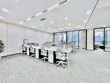 建设路商圈!艺术新装修·4隔间20卡位!高区采光·户型通透