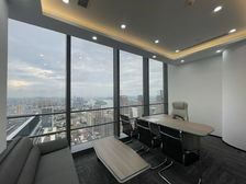 天河科韵路地铁口200米 汇金国际中心高层南向单位 一线江景