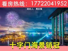 瞰澳门一线海景现楼!珠海湾仔十字门【天一居】精装修送家私家电