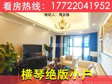 急售横琴低价住宅!横琴口岸旁天沐河上K2荔枝湾68平精装2房