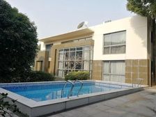 居礼!现代简约豪宅!挑高厅全落地窗露天泳池!因移民急抛!