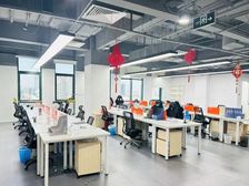 近地铁丨50工位精装带家具丨落地窗双面采光丨兆维恒通电子城
