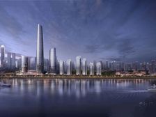 母城渝中,万科锦绣滨江,豪装板式江景大平层,重庆天地富人区