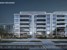 北滨路中粮天悦壹号,板式洋房大平层头排全江景,全玻璃幕墙设计