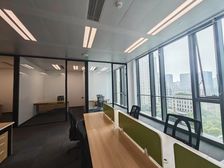 长风商圈 浙铁绿城中心 120平起租精装带家具出租