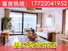 唐家天恒湾景,希缺环形阳台,270°一线海景