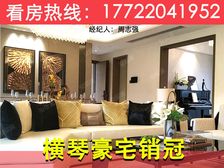 横琴天花板!横琴自贸区澳门口岸【中冶逸璟公馆】6米山海跃墅