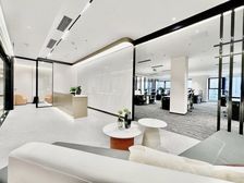 装修天花板丨三线地铁口!8隔间40工位!金融,建筑,律师接待