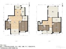 欧风花都 130.64平4居 南北向精装修 视野无遮挡