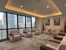 猎德 广物中心全层豪华装修 高层一线江景 24自控空调