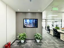 独栋整层丨总部基地丨精装修丨带家具丨可注册丨正对电梯丨可办公