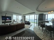 江北嘴 国金中心旁 东苑 豪宅大平层 正看江270°采光