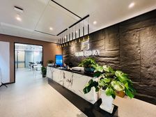 琶洲西区 1000方望江精装修 100人员工区 8个房间