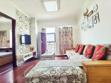 银玺国际 高层 套二 厨房带阳台 户型方正