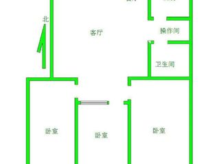 县学街 裕华园 正规三室 中间好楼层