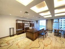 禾盛 豪华装修带红木家具 超豪华老总办公室独卫 自控