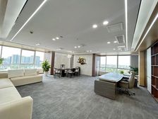 双流!1288平豪装·11隔间110工位丨超大豪华大气老板间