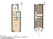 急售,1梯2户,正规5复6,2房2厅2卫3阳台,地铁80米