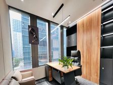 长安街沿线 宝钢大厦268平 精装遗留带家具出租 户型方正