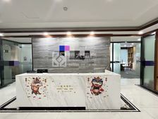 直播专用,台商大厦主楼高层豪装487平,电梯口,仅租30元