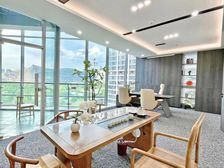 品茗洽谈·会务接待现房!豪装5隔间36工位正看锦江!遇水发财