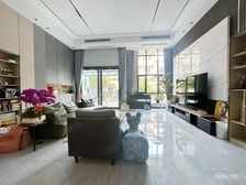 清华居联排别墅 精装好的 可以拎包入住 户型方正 使用率高