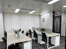 东四环地标 金长安大厦185平精装修带家具 拎包办公