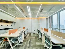 朝阳门|兆泰国际大厦|135平精装办公室|拎包入驻随时可看|