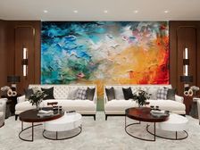 华贸中心 158平 小户型 全家具 2个隔间 12个工位