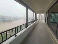 江北嘴CBD豪宅,一线头排看江,现房大平层