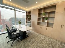 大望路特价高端写字楼|超大落地窗视野通透|精装带家具拎包入驻