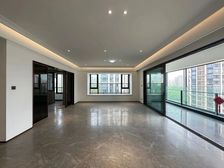 (送车位1个)中央公园头排,306平巨厅大平层,划片重庆8中