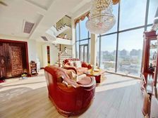 移民急售!豪宅电梯空中别墅,人车分流,俯看东明公园,送车位