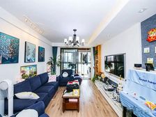 楼层好,南北通透2房2卫,业主自住装修,客拎包入住